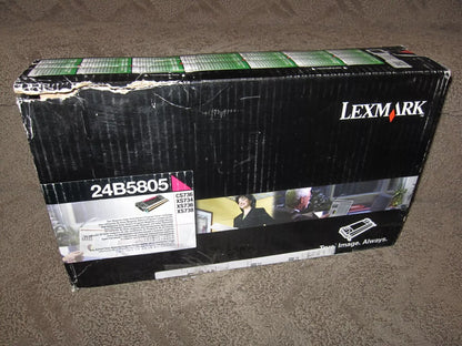 Lexmark 24B5805 toner cartridge 1 pc(s) Original Magenta