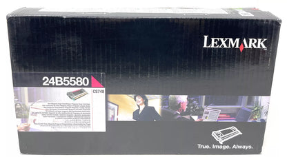 Lexmark 24B5580 toner cartridge 1 pc(s) Original Magenta