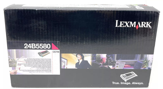 Lexmark 24B5580 toner cartridge 1 pc(s) Original Magenta