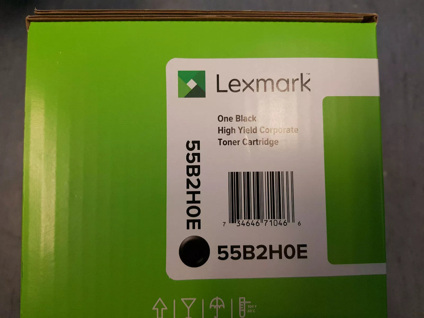 Lexmark 55B2H0E toner cartridge 1 pc(s) Original Black