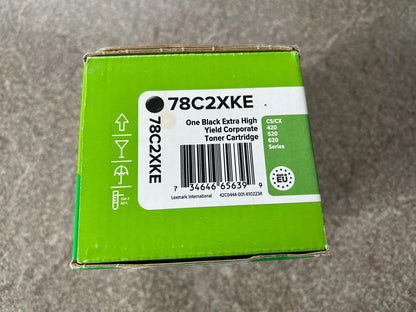 Lexmark 78C2XKE toner cartridge 1 pc(s) Original Black