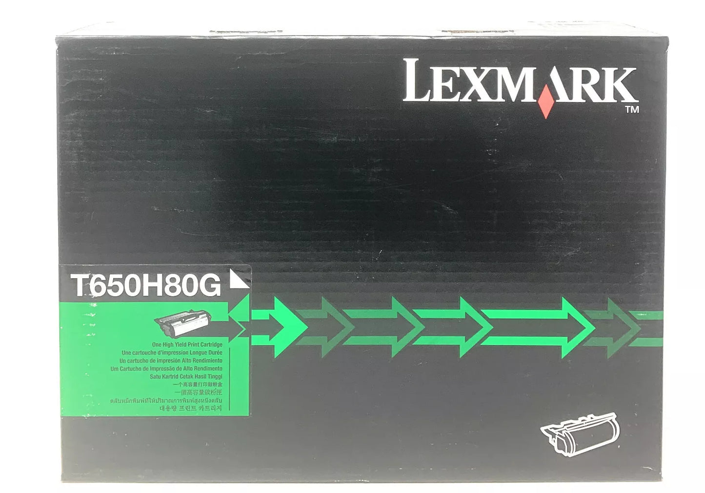 Lexmark T650H80G toner cartridge 1 pc(s) Original Black