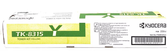 KYOCERA TK-8315Y toner cartridge 1 pc(s) Original Yellow