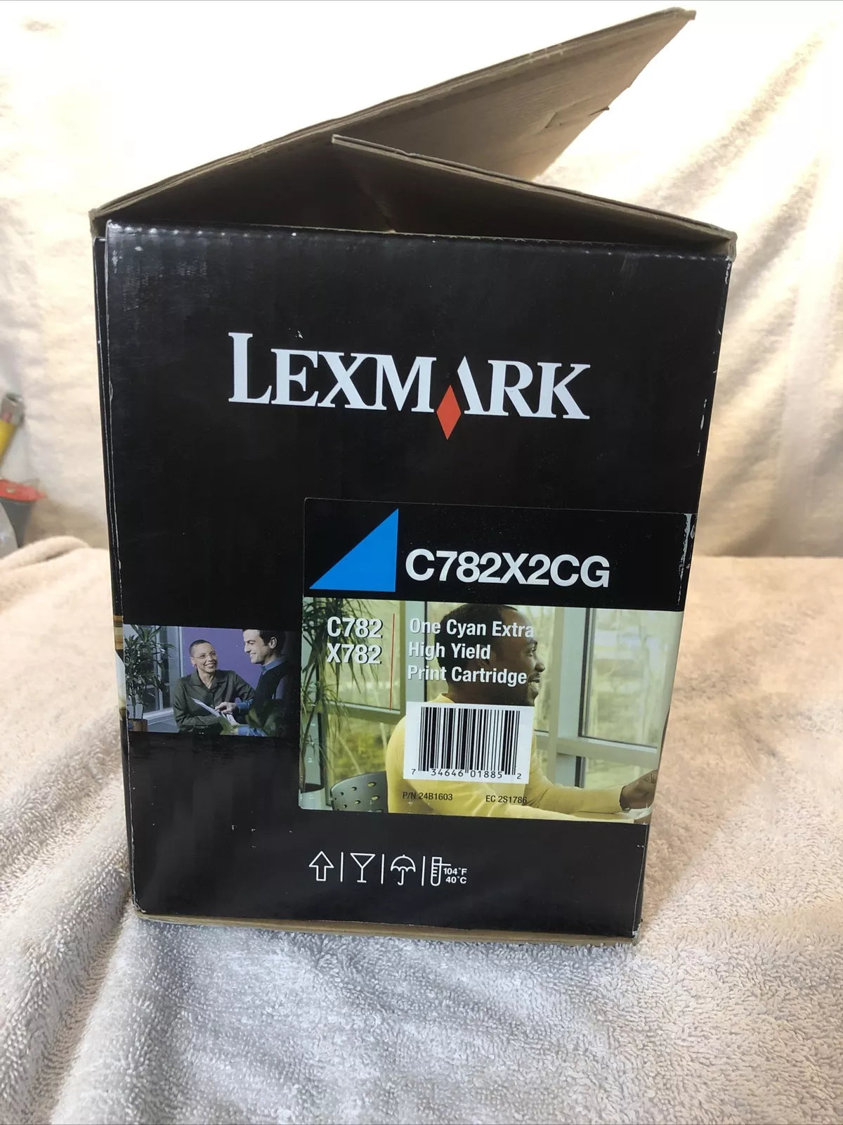 Lexmark C782X2CG toner cartridge 1 pc(s) Original Cyan