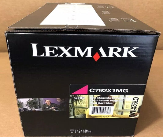 Lexmark C792X1MG toner cartridge 1 pc(s) Original Magenta