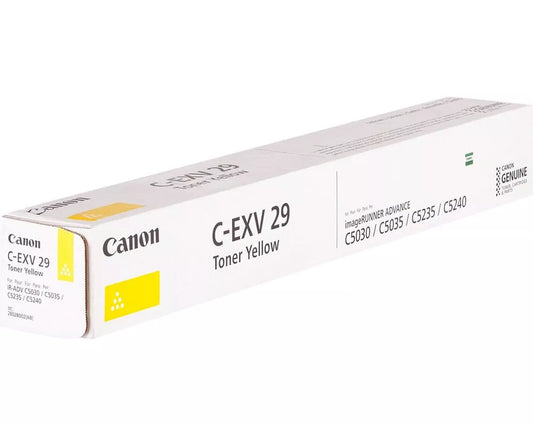 Canon C-EXV29 toner cartridge 1 pc(s) Original Yellow, 2802B002AA