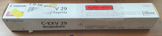 Canon 2798B002AA, C-EXV29 Toner, Magenta toner cartridge 1 pc(s) Original