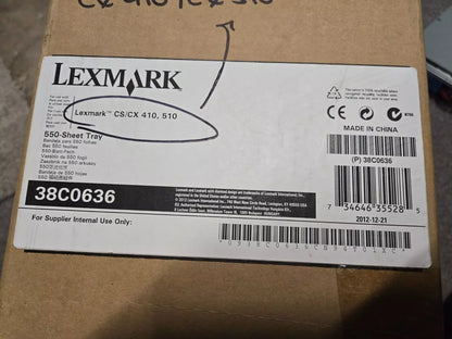 Lexmark 38C0636 tray/feeder 550 sheets