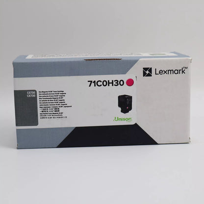 Lexmark 71C0H30 toner cartridge 1 pc(s) Original Magenta