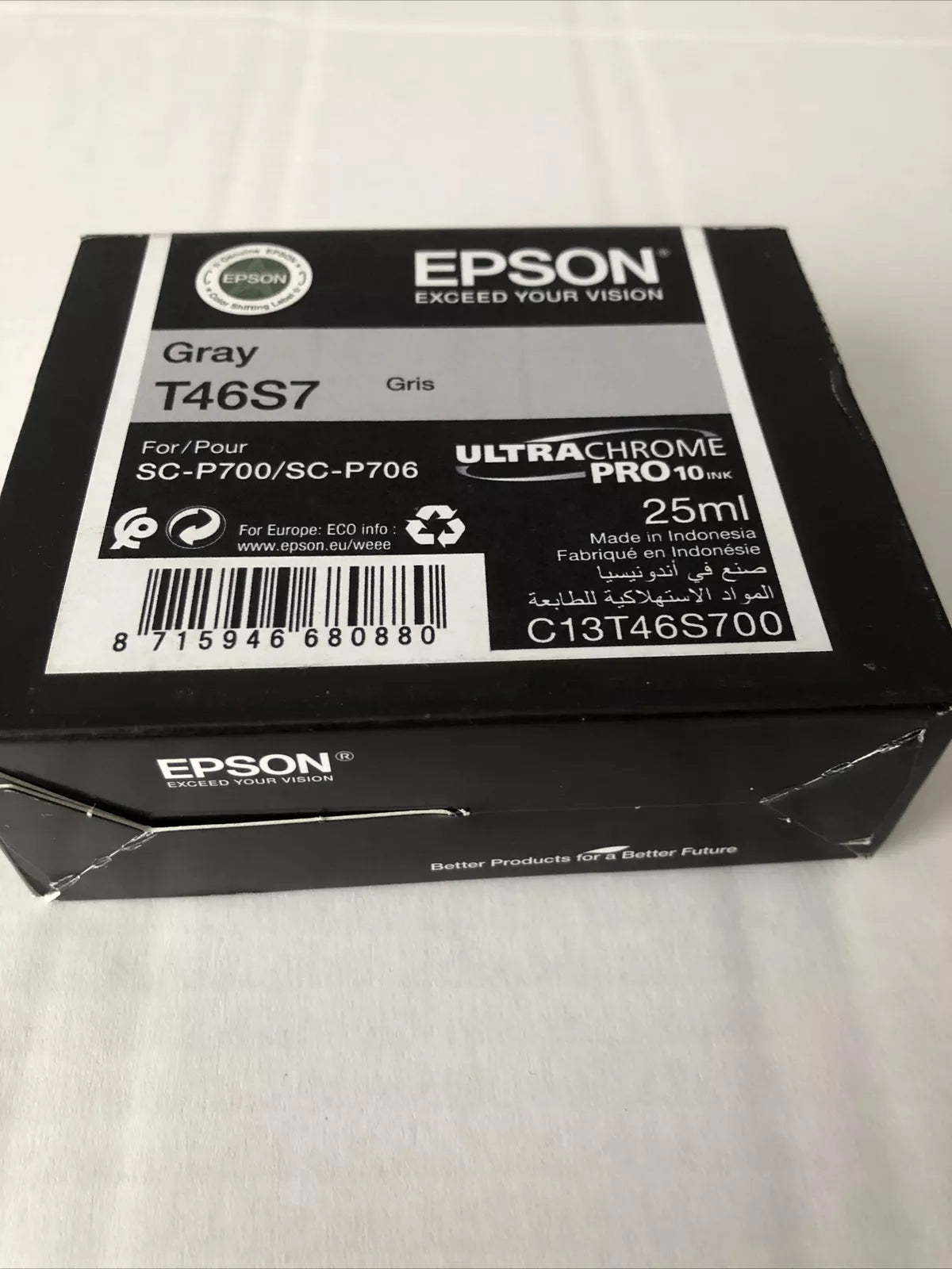 Epson UltraChrome Pro ink cartridge 1 pc(s) Original Grey