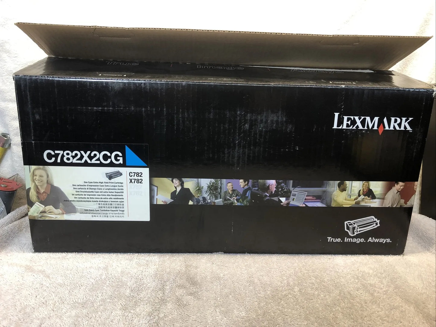 Lexmark C782X2CG toner cartridge 1 pc(s) Original Cyan