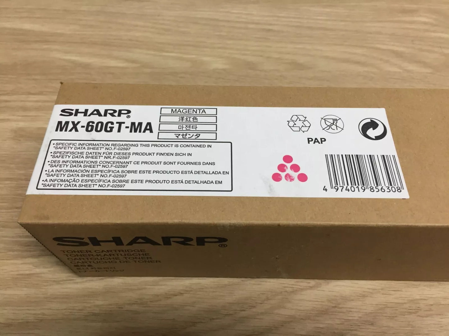 THS MAGENTA TONER - MX60GTMA MX2651,4061 MX61 (NON PATCH)