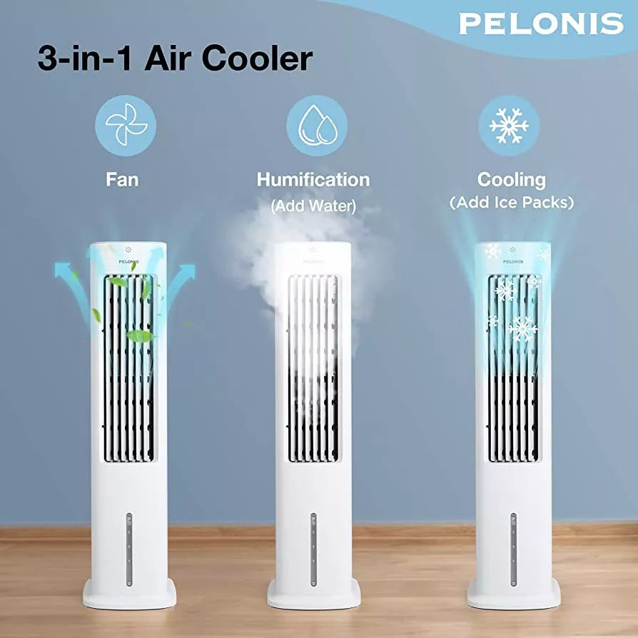PELONIS AIR COOLER 5L PORTABLE, 3 IN 1 AIR COOLER