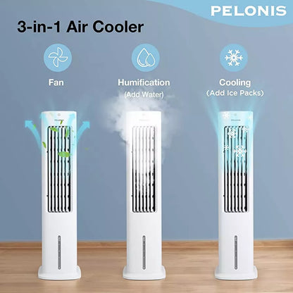 PELONIS AIR COOLER 5L PORTABLE, 3 IN 1 AIR COOLER