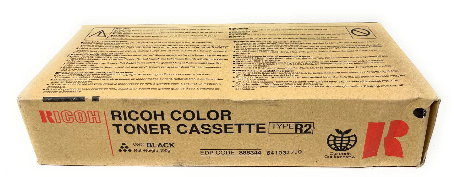 Ricoh Toner Type R2 Black toner cartridge Original