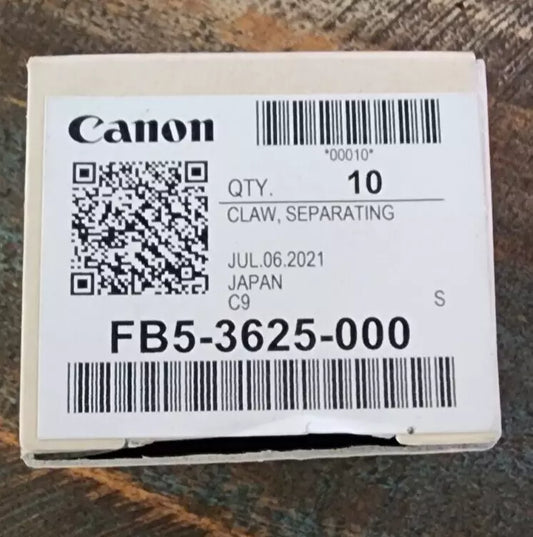 CANON SEPARATING CLAW, FB5-3625-000