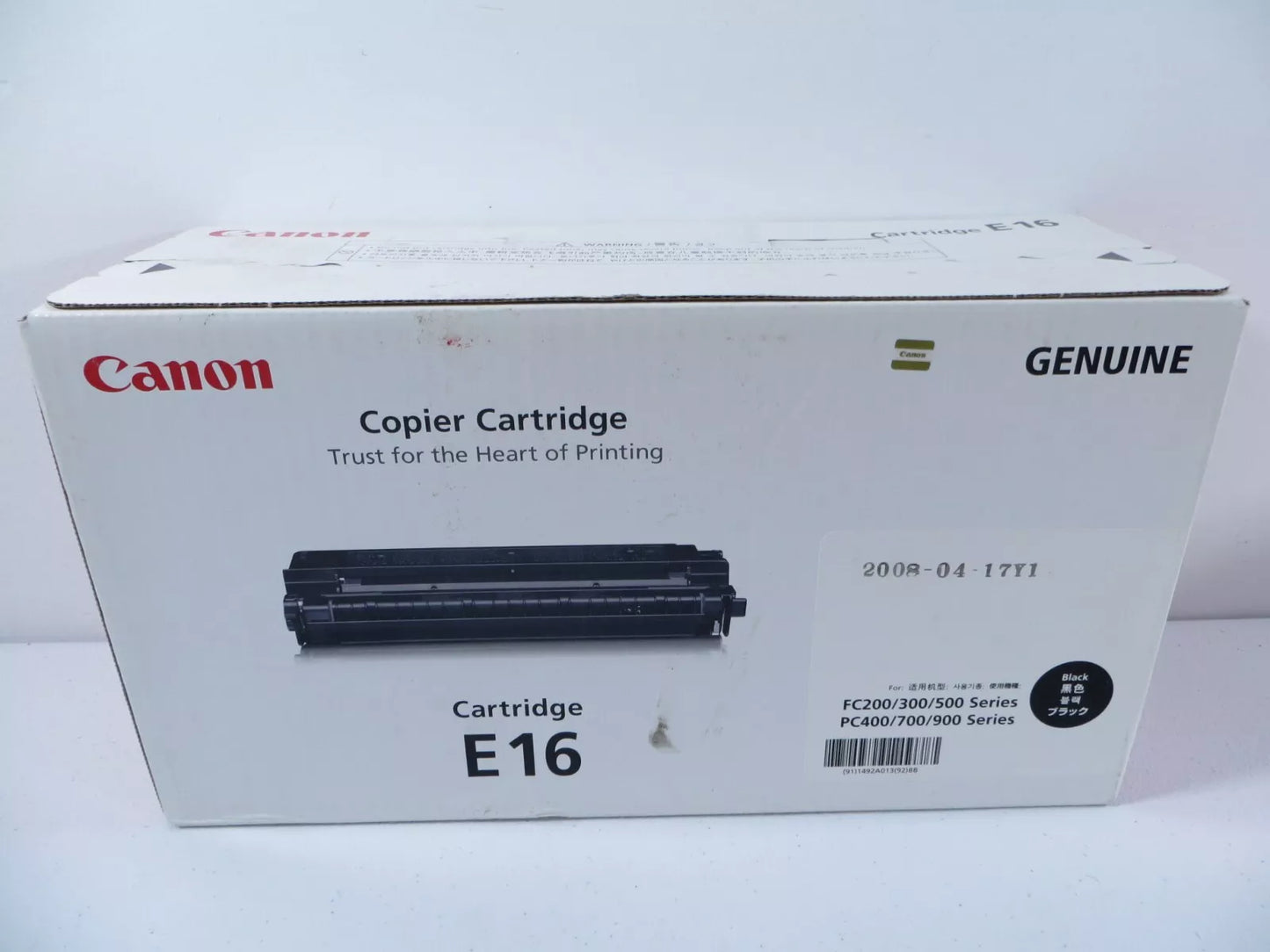 Canon E-16 toner cartridge 1 pc(s) Original Black