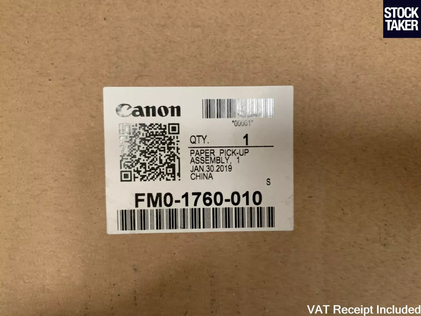 CANON PAPER PICK-UP ASSY, FM0-1760-010