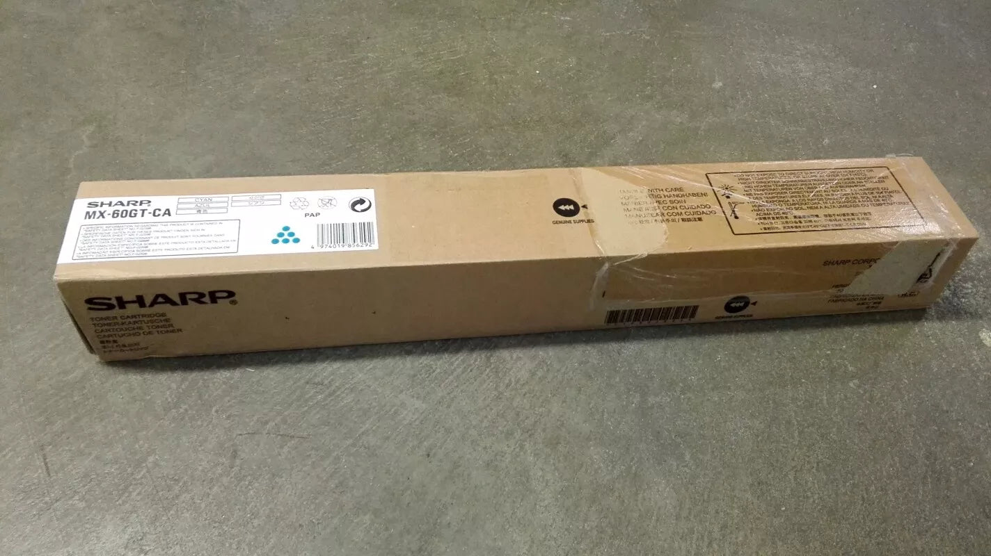 REMAN FOR SHARP MX-60GTCA CYAN 24000 YIELD