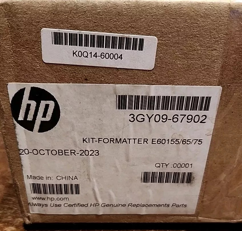 HP KIT FORMATTER E60155/65/75, 3GY09-67902