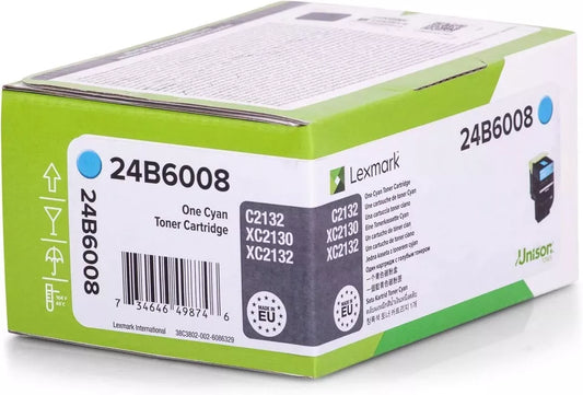 Lexmark XC2132 C toner cartridge 1 pc(s) Original Cyan