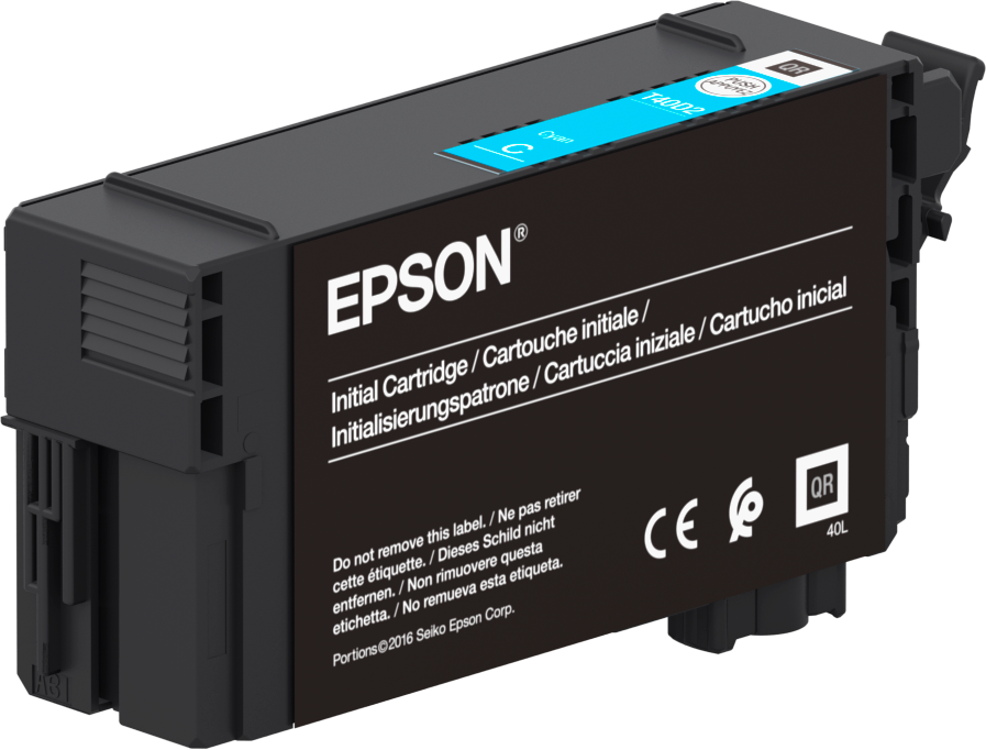 Epson Singlepack UltraChrome XD2 Cyan T40C240(26ml)