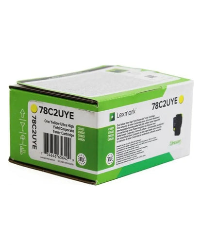 Lexmark 78C2UYE toner cartridge 1 pc(s) Original Yellow