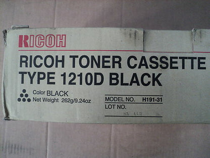 Ricoh type 1210D FX10 black toner cartridge Original