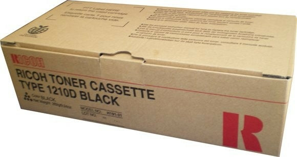 Ricoh type 1210D FX10 black toner cartridge Original